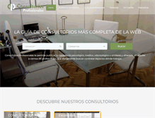 Tablet Screenshot of consultoriosprofesionales.com